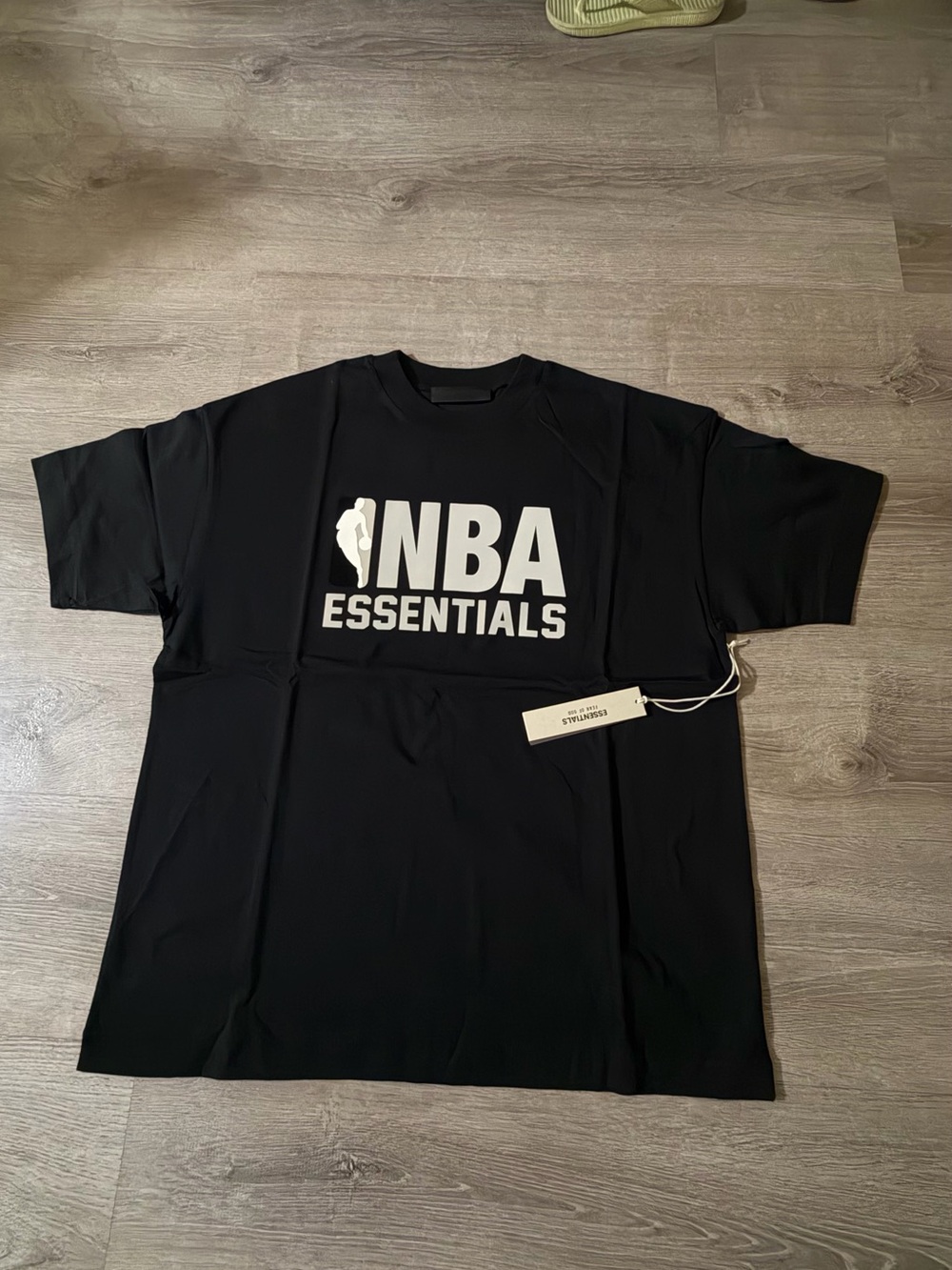 Essentials NBA Logo T-Shirt in Black and White